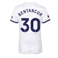 Billiga Tottenham Hotspur Rodrigo Bentancur #30 Hemma fotbollskläder Dam 2023-24 Kortärmad